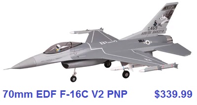 fms 70mm EDF F-16 V2 PNP